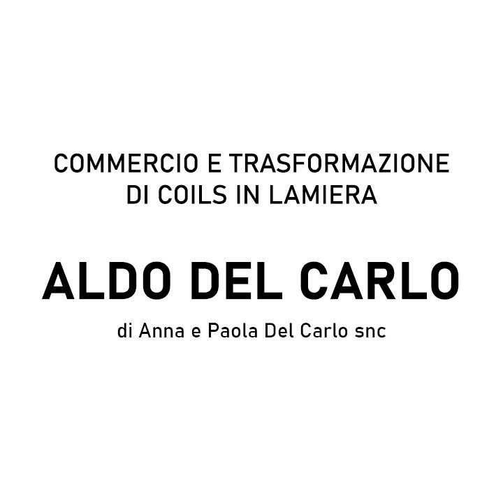 Logo Aldo Del Carlo lamiere